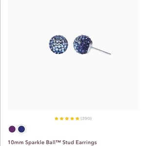 Hillberg & Berk Sparkle Ball Earrings - brand new in box never worn